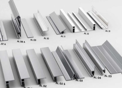 Профили для натяжных потолочных систем: виды, особенности