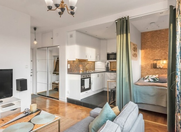 Отделка 3 зон квартиры за 3 500 рублей. Небольшие деньги, а смотрится дорого и стильно