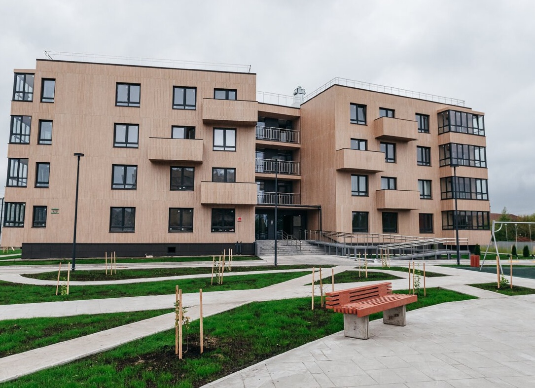 В России начнут строить пятиэтажные дома из древесины